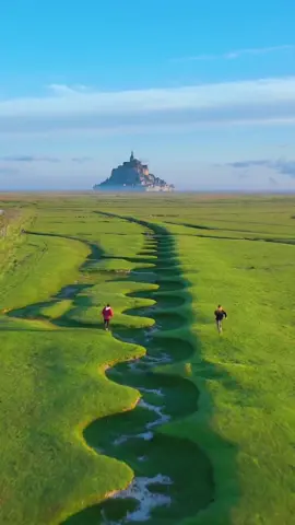 Mont-Saint-Michel Castle, France #castle #montsaintmichel #france #travel #beautifulview #foryou #foryourpage