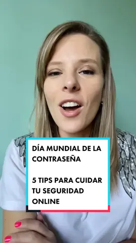🔒 5 recomendaciones para cuidar tu seguridad online by @marusegulin 🔒 Hoy es el #DíaDeLaContraseña y no encontramos mejor  momento para hacer check a todas las recomendaciones de Maru, ¿no? Tus datos personales son muy importantes, cuidalos y no los compartas en internet 🙏 #Privacidad #Seguridad #Ciberseguridad #Contraseñas #Vlog #fyp #parati