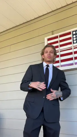 Had to do the dance in the suit:)