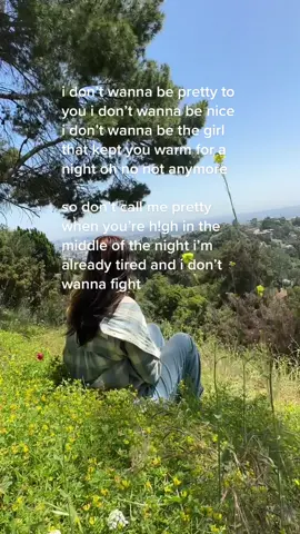 don’t call me pretty out on friday!!! i’m so scareddd what do you think??? #hastagsworkapparently #newmusic #dontcallmepretty 