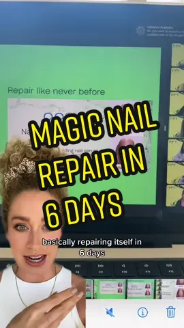Magic nail repair?! Sign me up! My nails are effed after years if Dip! #nails #nailrepair #opi #opinails #opirepairmode #nailsoftiktok #weaknails   