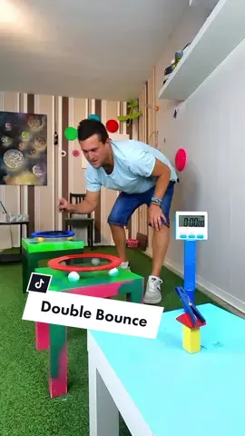 Double Bounce #trickshot #entertainment 