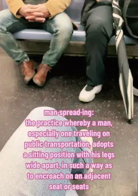 #manspreading #mta 