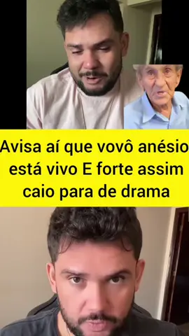 vovô anesio morreu. caio neto do vovô anésio posta vídeo sobre a morte do vovô anésio. vovô  anésio está vivoe forte! #vovôanésio #caioevovoanesio #caio #vovônotiktok 