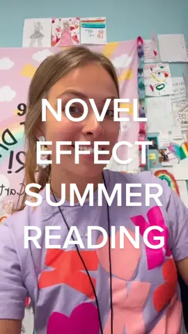 @Novel Effect 📚🎶✨ is the perfect addition to summer with their bookyard bash summer reading program ✨💜 #teacher #summerreading #teachertips #teachersoftiktok 