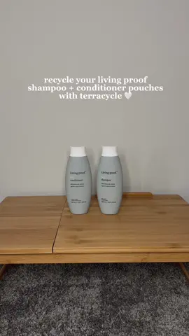 recycle your living proof pouches with terracycle 🖤 @Living Proof, Inc.  #livingproofgiftedme #livingproofinc 