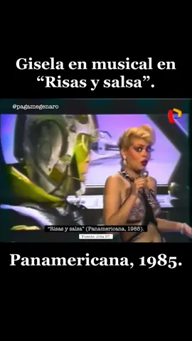 A propósito del #StarWarsDay: musical de Gisela Valcárcel en “Risas y salsa” (Panamericana, 1985) con imágenes de la saga de fondo… 📺 #maythe4thbewithyou #peru #tvperuana #tvperu #tvperucha #retro #peruretro 