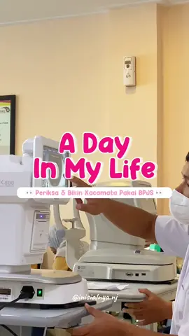 Kayanya kurang lihat yang merah2 nih makanya minusnya jadi nambah😭🤣 #adayinmylife #viralditiktok #berandafypシ #minivlog #vlogceritaku #rsmatasmec #cekmatabpjs #mataminus #matasilinder #SunsilkCreatorAcademy #fyp 