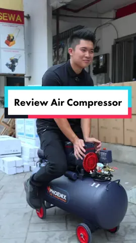 Ok ke , Macam ni review Compressor? #tiktokmalaysia #acemachinery #aircompressor #phoenix 