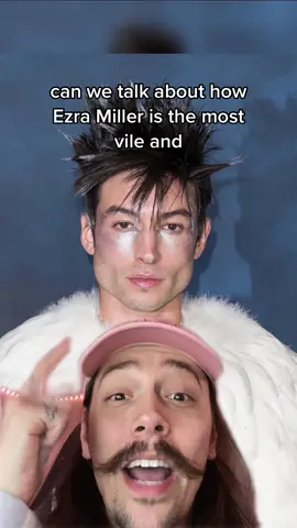 Ezra Miller Is An Actual Villain Playing a Hero #ezramiller #theflash #dc #warnerbros #actor 