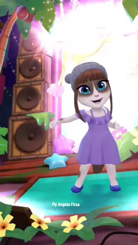 dance inna Up by Angela #angelatiktok #myangeladance #myangelamakeover #talkingangela2 