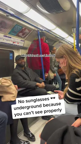 He was cool 😎 emoji #MoreTalentLessLimited #iRtHeArTizt #MoreTalentLessLimitedLive #UndergroundPrankster #LondonPrankster #Comedy #pranks #train #tube #subway 