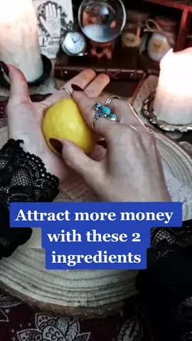 Attract more money with these 2 ingredients #moneyspell #witchtips #witchtok 