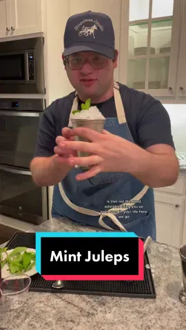 Yeah im gonna drink about 5 or 6 of these this weekend, rest assured 🐎#kentuckyderby #mintjulep #cocktails #cocktailrecipe #party #kentucky #recipes #drinks 