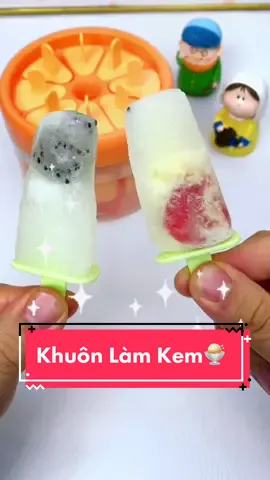 Bộ Khuôn Tự Làm Kem Que Tròn Đa Năng Cực Thú Vị! #giadungtienich #giadungthongminh #khuonlamkem #lamkem #muataitiktok 