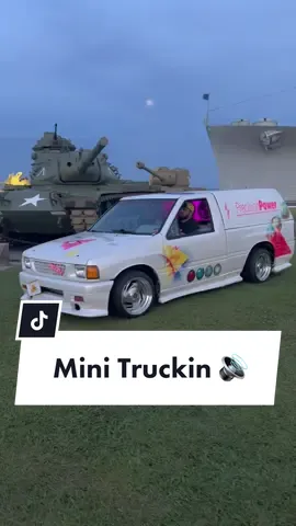SICK Isuzu Mini Truck loaded with subwoofers 🔊 owner/builder: Frankie Cordova #sickcarsandtrucks #minitruck #isuzu #minitruckin #battleinbama 