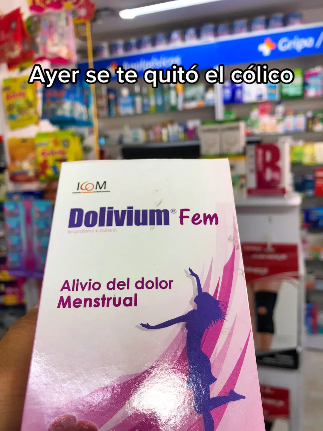 Muchas le agradecen a dolivium fem 🥰 DOLIVIUM FEM Es una Capsula blanda, ideal para manejar colicos severos en el ciclo mestrual . . #dosquebradas #risaraldacolombia #farmacenter #oferta #colicosmestruales #colicos #mujeres 