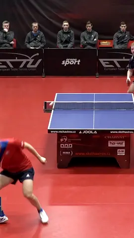 The best table tennis shot of 2023 is already here 😱 #tabletennis #pingpong 
