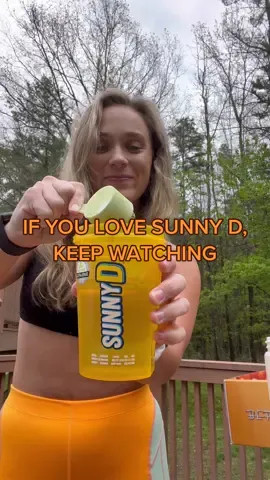 Sunny D greens?! Launching 5/8! 🍊 #sunnyd #supergreens #guthealth #orangejuice | @Haley 