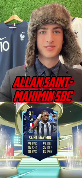 Allan Saint Maximin Review! #fifa #Soccer #TOTS #fifa23 #fut #sbc