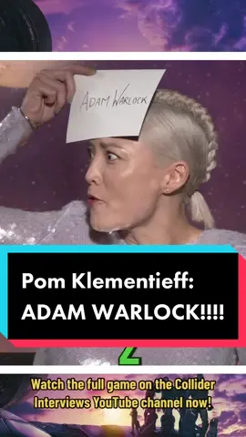 #PomKlementieff and #KarenGillan play #MCU Heads Up! Watch the full game with #JamesGunn, #ChrisPratt, #WillPoulter, and #ChukwudiIwuji on the Collider Interviews YouTube channel now! #headsup #interview #marvel #adamwarlock #guardiansofthegalaxy #guardiansofthegalaxyvol3 #fyp 