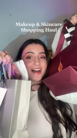 This is what happens when a Canadian beauty lover goes to the statea lol 🇨🇦🥰 What do you want me to trt first??? #skincare #makeuphaul #makeup #BeautyTok 
