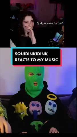 Squid was very honest 😳 FOMO IS OUT NOW!!!  #twitchstreamer #reaction #indiemusic 