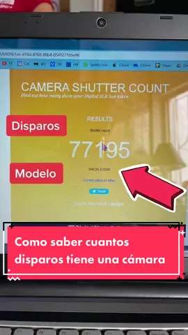 Averigua cuabyos disparos tiene tu #camara Reflex  #nikon #fotografía #tipfotos #photo #aprendefotografia #canon #photographer #katiag 