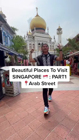 📍 Arab Street, Singapore 🇸🇬 Fact: Sultan mosque was two-thirds complete and was formally opened on 27 December 1929 #jomjalan #singaporedaytrip #arabstreet #arabstreetsingapore #sultanmosquesingapore #sultanmosquesingapore #exploresingapore #fyp #fypage #fypシ゚viral 