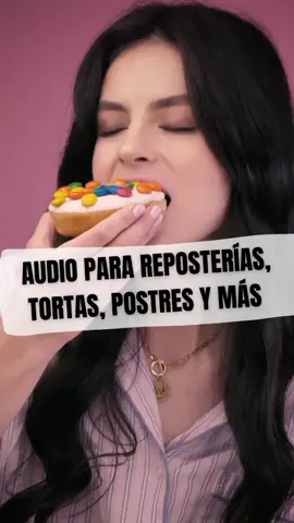 Les obsequio este audio a mis queridos emprendedores del ramo de repostería y dulces, esperando pueda ayudarlos a impulsar sus marcas. Guárdalo, compártelo y úsalo junto a tus más provocativas creaciones. #reposteria #tortas #postres #dulces #viral #tiktok #audiosparatiktok #emprendedores #foodies #publicidad #marketingdigital #growthmarketing #locutor #voiveover
