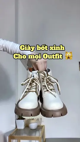 Đôi bốt này mặc với style nào cũng cháy hết nha🥵🥵🔥🔥#outfit #review #xuhuong 