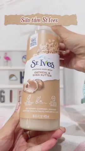 dưỡng da mềm mịn không tì vết với sữa tắm St.Ives #stives #suatam #suatamtrangda #suatamtaydachet #duongda 