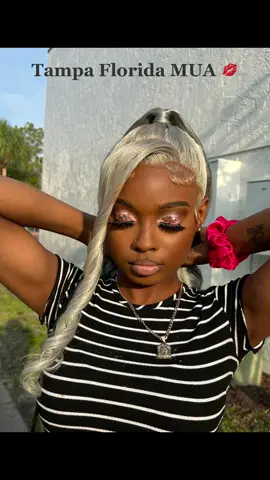 Watch me do a Birthday Glam ✨ this look came out so bomb 😍 IG : blushandbeautyyy go check out my makeup page 🤭 #fyp #tampaflorida #viral #makeupartist #tampaflorida 