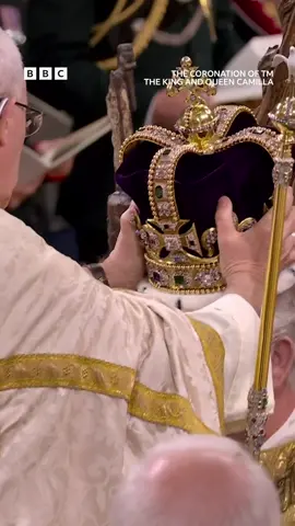 HM King Charles III’s crowning moment 👑 #CoronationOnTheBBC #Coronation #KingCharlesIII #RoyalFamily #iPlayer