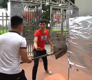 Vinh Tiền Lẻ vs bức tường bằng giấy bạc 😳 #teamphd #phd #phdtroll #phuonghuuduong 