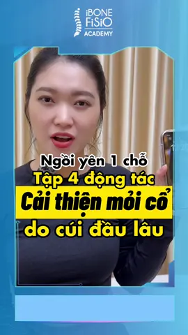 Rồi có ai giống tui hay bấm điện thoại tư thế này hong 🥲 mỏi cổ lắm mà hỏng dám nói chỉ dám tập thôi 🥲 #ibonefisioacademy#spa#yoga#massage#hocnghe#xuhuongtiktok#hottrend#lamdep#tipslamdep#corua 