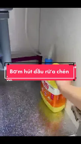 Bơm hút nước rửa gắn bồn rửa bát #xh #muataitiktok #giadung #bomhutdauruabat 