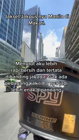 Yok jakarta kawasan jaksel dan jakpus mungkin pedagang kakilima bisa relokasi supaya lebih enak di pandang #manila#philipines#filipina#traveltiktok#solotrip#solotravel#makati#fyp 
