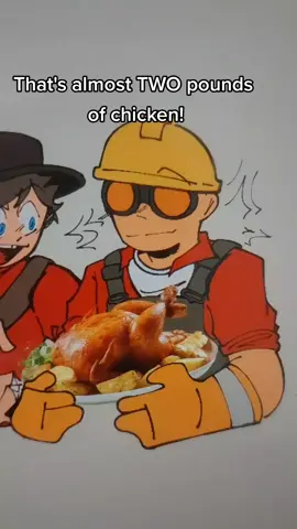 I guess Scout really enjoys chicken hm 🏃‍♂️🏃‍♂️🏃‍♂️😋😋😋 #teamfortress2 #tf2fanart #tf2 #tf2scout #tf2spy #tf2sniper #tf2demoman #tf2engineer #tf2heavy #tf2pyro #tf2medic #tf2soldier #digitalart 