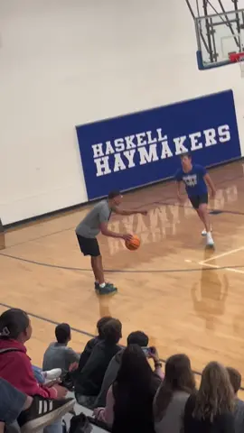 Haskell teachers different😤 #basketball #studentsvsteachers