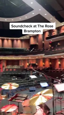 Soundcheck at The Rose Brampton last night! #livemusic #theatre #soundcheck 