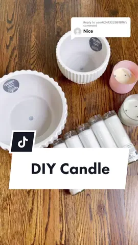 Replying to @user6241322981816 I dropped my phone in the hot wax 😅 This was my first attempt at candle making and it was a lot harder than it looks. Much respect to the candle makers 👏🏽👏🏽 The planters are from Walmart. The tall candles are from Dollar Tree and the shorter ones are from Bath and Body Works. You will need about 8-10 candles in total to fill this huge planter. #ASMR #oddlysatisflying #satisfying #DIY #diycandle #walmartfinds #dollartree #dollartreediy #walmart #candle #foryoupage 