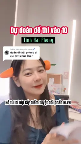 Trả lời @btung💤 Dự đoán đề thu văn vào 10 tỉnh Hải Phòng. Bỉ túi bí kíp làm phần nghị luận văn học đạt điểm cao luôn nha #2k8onthisomvao10 #2k8onthivao10 #StudyWithMe #studytip #study #LearnOnTikTok #2k8hocgioilop9 #2k8 #BookTok #onluyenvn #sachtrichdanvan #lop9 