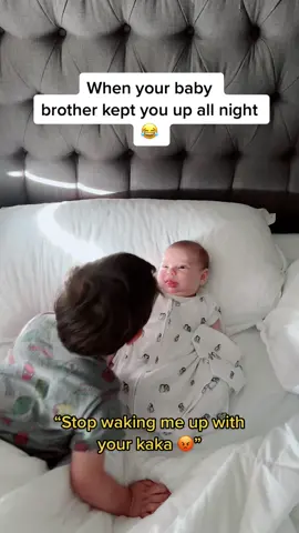 “Stop waking me up with your kaka” 🤣 #krysandkareem #brothers #fyp 