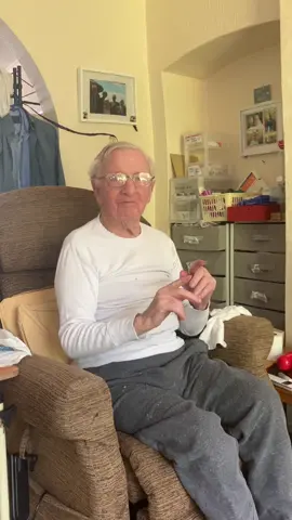 #comedy #grandad #daily smile #happy #grandpa #len #ww2 #ww2suvivor #fyp #foryou #foryoupage #fypシ #funny   Hi this is my grandad len. He has recently lost his wife so we created this account too cheer him up. Please blow this up too make him smile again. 
