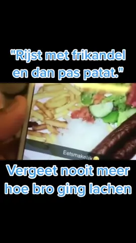 #rijst #frikandel #patat #maaltijd #vraagtekens #goud #fy #fyp #foryou 