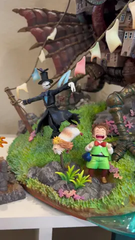 Probs the longest ive spent putting together a resin statue lmao got it from fanaticanimestore #howlsmovingcastle #studioghibli 