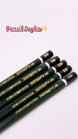 Pensil 2B dari Joyko ini kualitasnya super bgs bgt, harganya kantong pelajar ✨ #fyp #stationeryaddict #stationeryhaul #foryoupage #pensil #joykostationery #joyko 