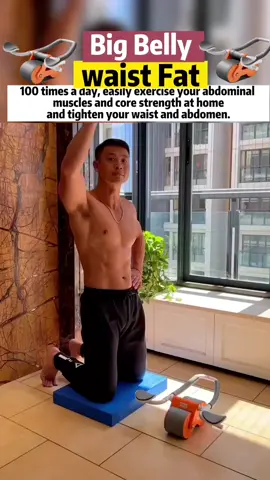 100 times a day, easily exercise your abdominal muscles and core strength at home.#Fitness #exerciseathome #gym #fyp #tiktokphilippines #burnfat #exercises #yoga 