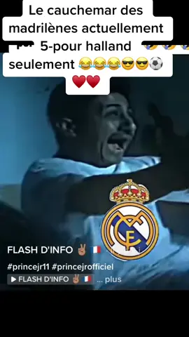 Le cauchemar des madrilènes actuellement sur le nombre de but des citysens hallande seulement 5 buts 😂😂😂😂💪🙏